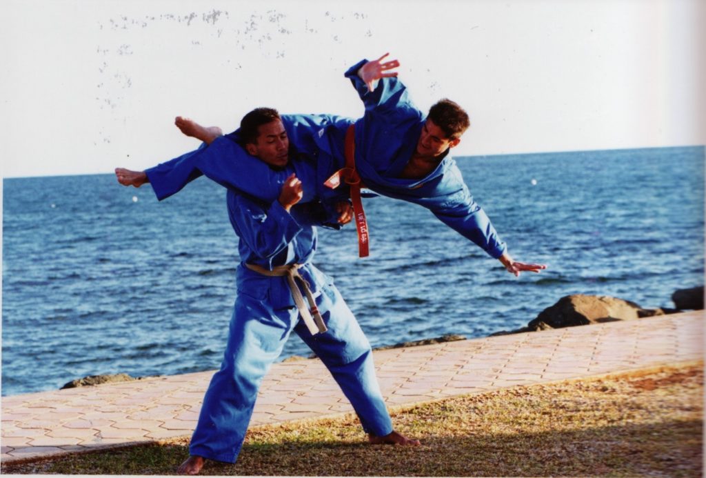 Technique de ciseaux volants - Vovinam